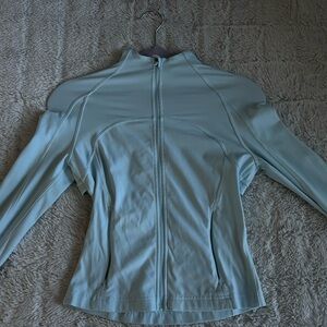 lululemon athletica Light Blue Zip-Up Hoodie